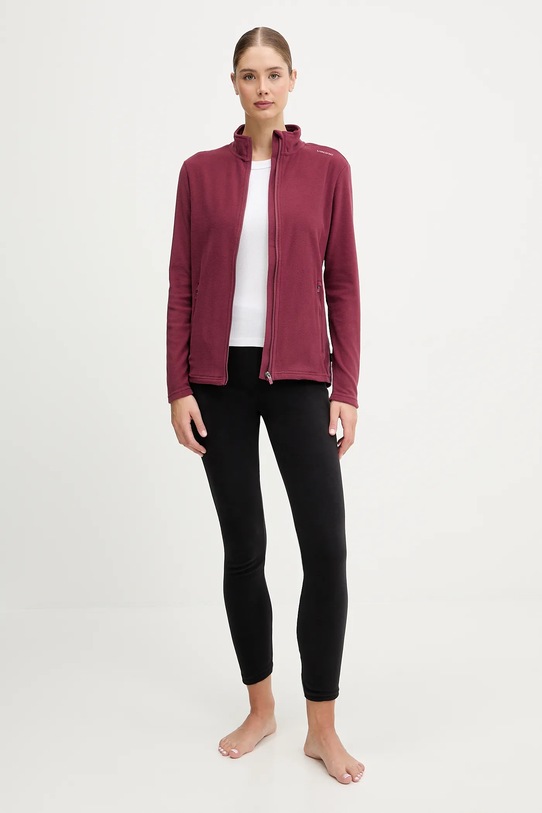 Viking bluza sportowa Tesero 740.24.5658 bordowy AW25