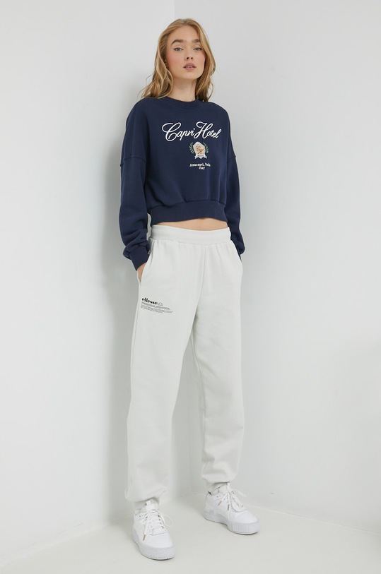 Abercrombie & Fitch bluza KI152.2309.200 granatowy AW22