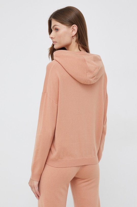 Дрехи Пуловер с вълна Lyle & Scott KNW1702V.W795 оранжев