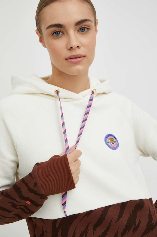 Mikina Femi Stories s kapucňou hnedá KENTA.WDT