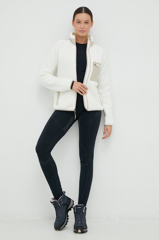 Marmot felpa da sport Wiley Polartec M13188 bianco AW22