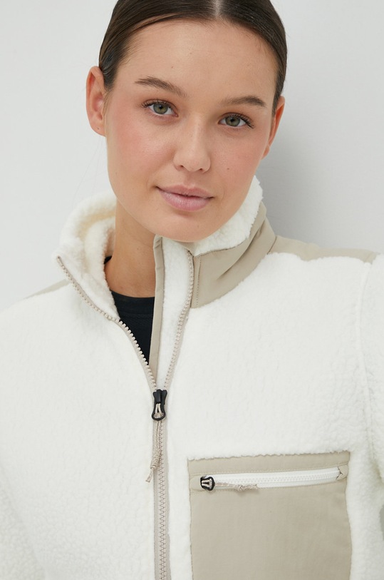 Sportovní mikina Marmot Wiley Polartec bílá M13188