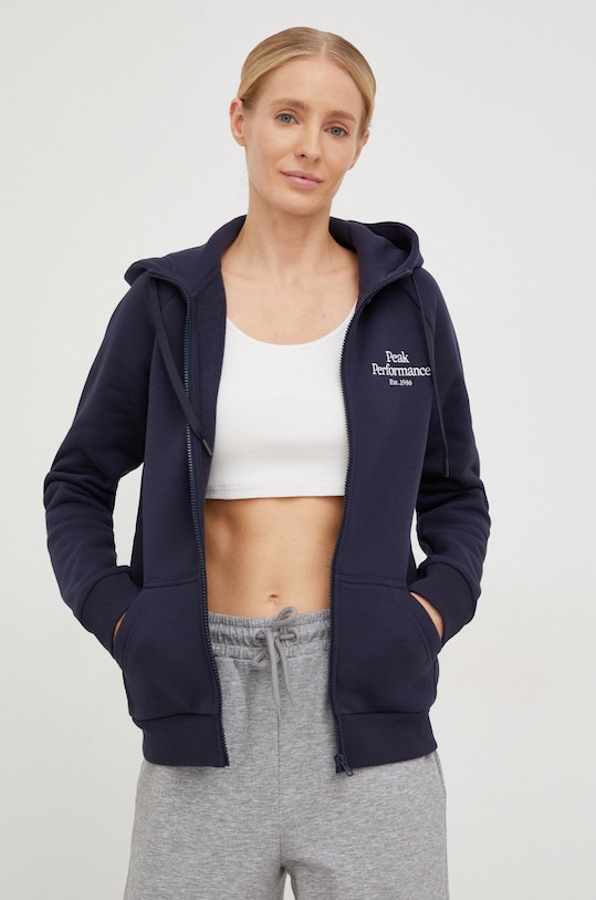 Mikina Peak Performance G77754 námořnická modř AW22