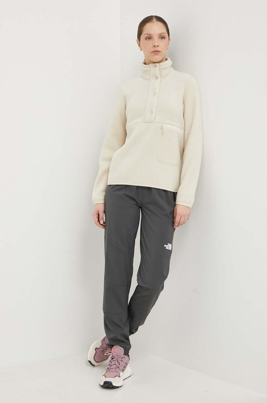 Peak Performance bluza sportowa G78130 beżowy SS24