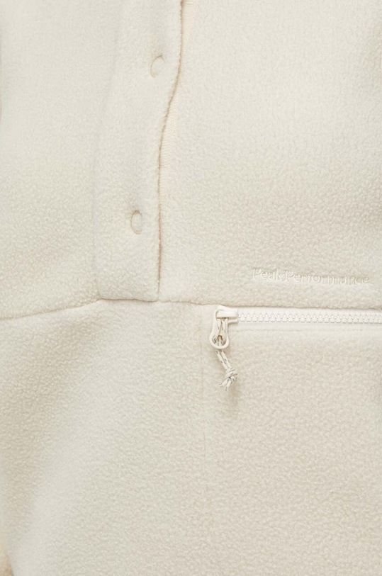 Peak Performance bluza sportowa G78130 beżowy