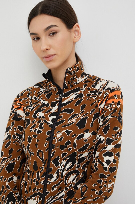 Newland bluza sportowa Ivy wzorzyste brązowy N46267.276