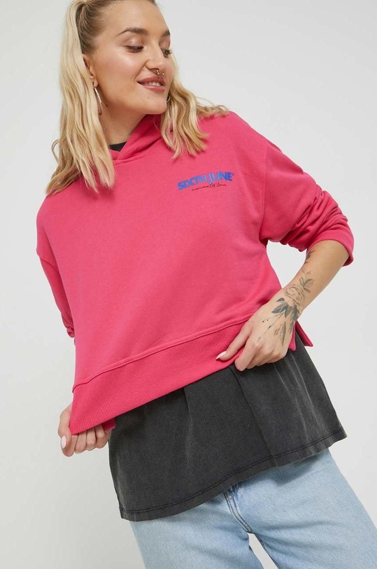 Odzież Sixth June bluza 33626 różowy