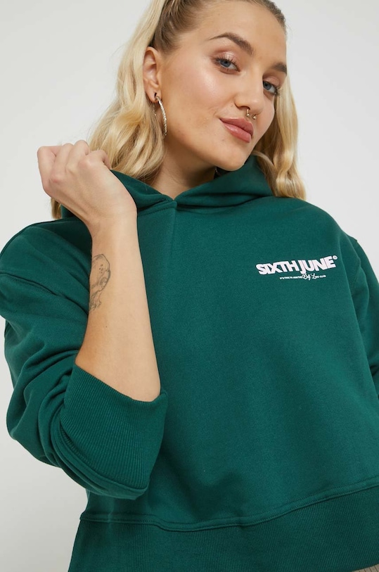 Sixth June felső sima zöld 33626