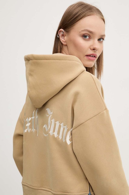 Sixth June bluza z elastanem beżowy 33630