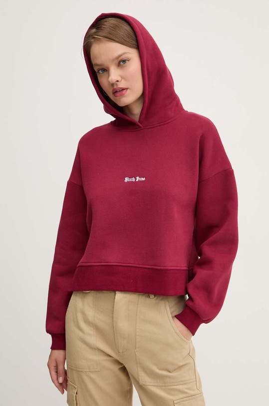 Mikina Sixth June burgundské 33630