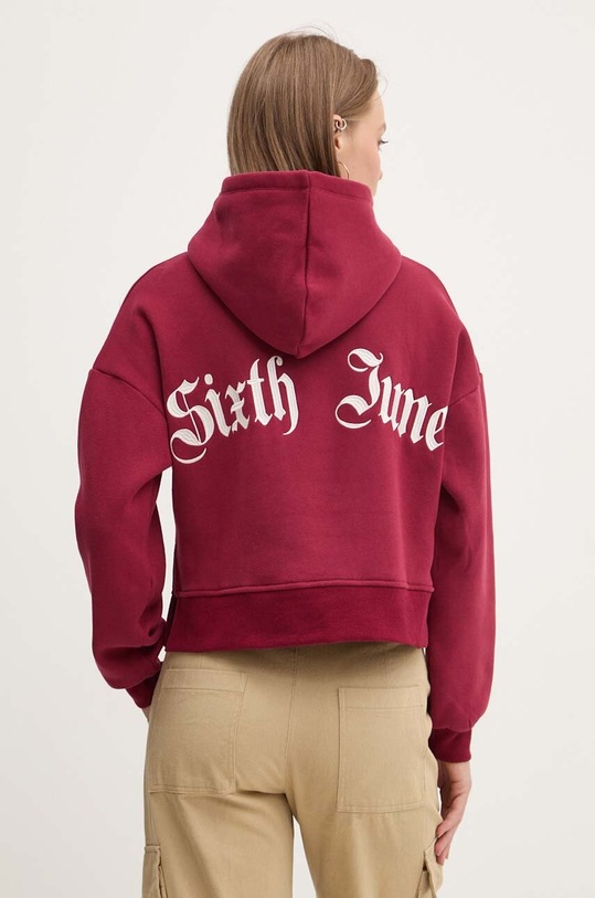 Oblečení Mikina Sixth June 33630 burgundské