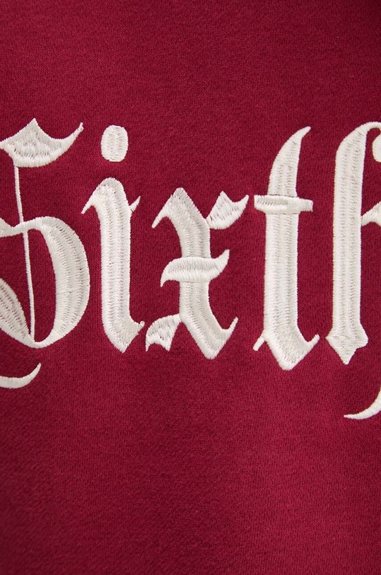 Mikina Sixth June 33630 burgundské