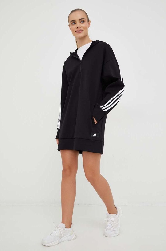 adidas Performance bluza HC6369 czarny AW22