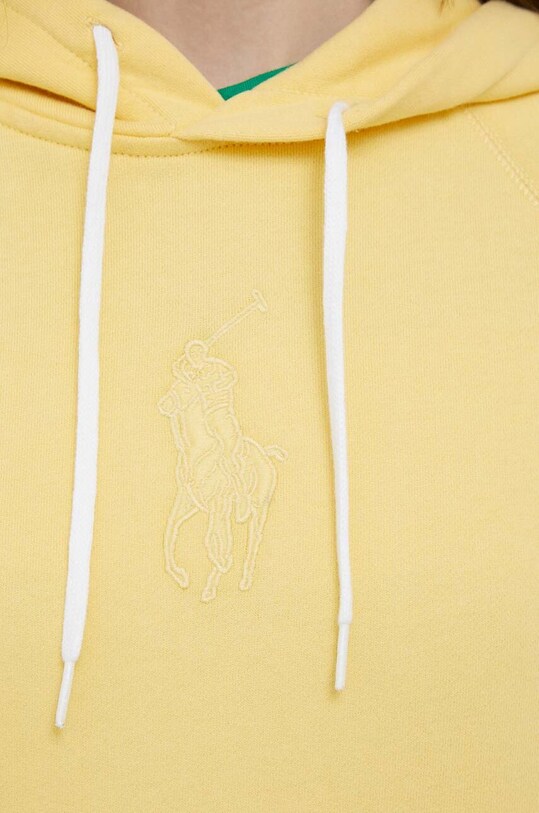 Βαμβακερή μπλούζα Polo Ralph Lauren 211872989004 κίτρινο