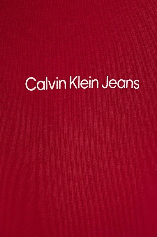 Dziewczynka Calvin Klein Jeans bluza dziecięca IG0IG01517.9BYY IG0IG01517.9BYY czerwony