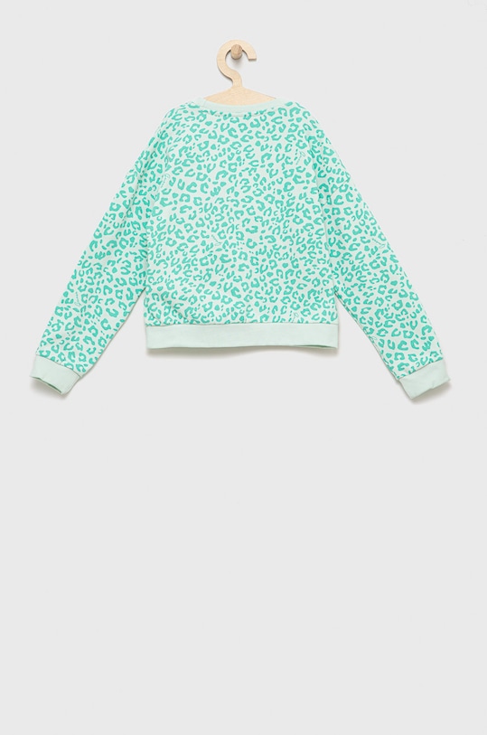 Guess bluza bawełniana dziecięca J2YQ00.KA6R3 zielony AW22