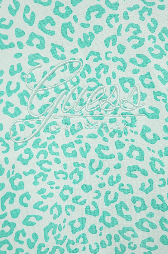 Dziewczynka Guess bluza bawełniana dziecięca J2YQ00.KA6R3 zielony