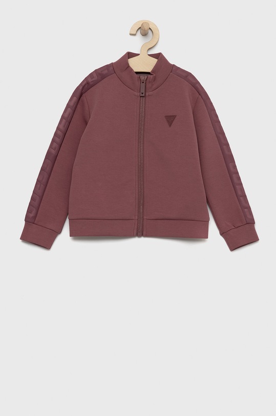 Guess bluza dziecięca z elastanem różowy J2YQ25.FL03S