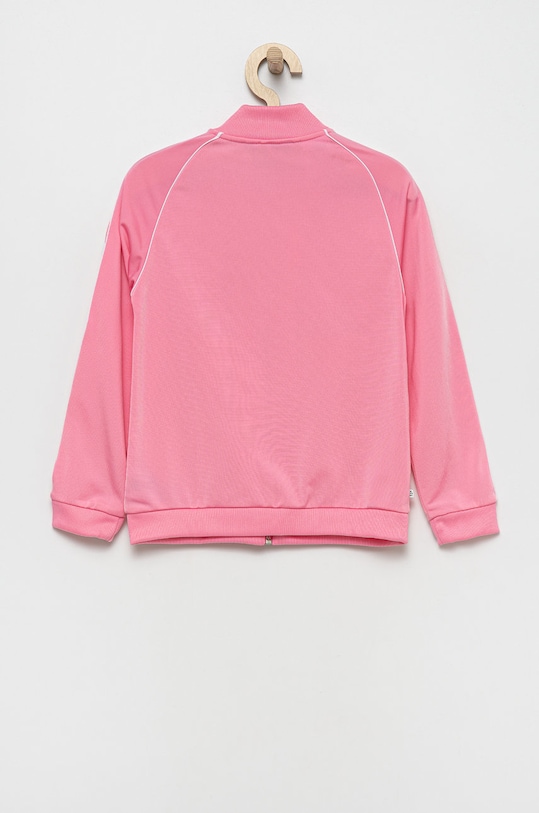 Dětská mikina adidas Originals HK0299 růžová AW22