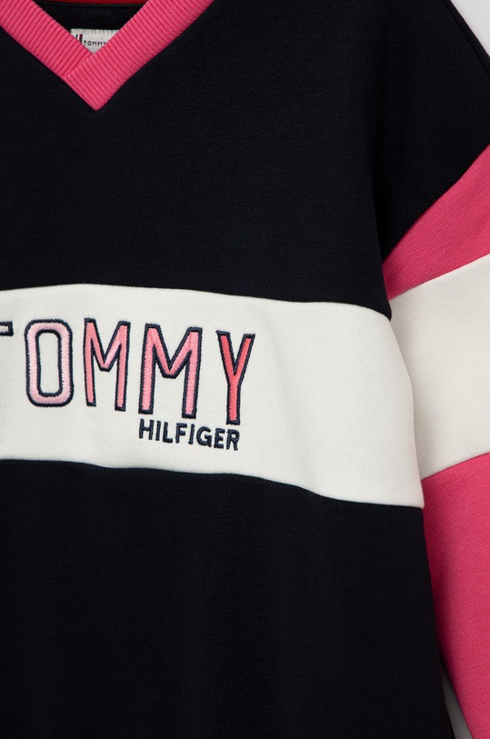 Dziewczynka Tommy Hilfiger bluza dziecięca KG0KG06657.9BYY granatowy