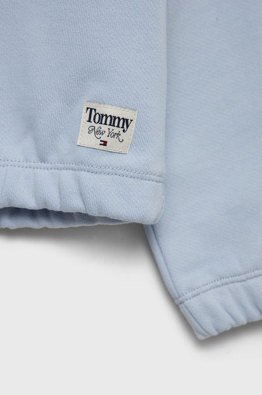 DÍVKA Dětská bavlněná mikina Tommy Hilfiger KG0KG06664.9BYY modrá