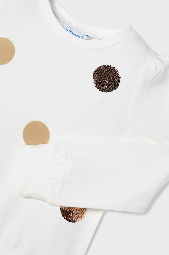 Dziewczynka Mayoral bluza dziecięca 4475.6A.MINI beżowy