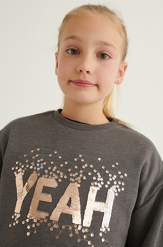 Mayoral bluza dziecięca 7471.8D.JUNIOR szary AW22