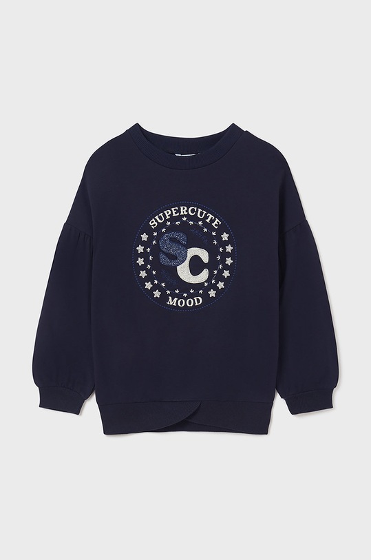 Mayoral felpa per bambini 7473.8F.JUNIOR blu navy AW22