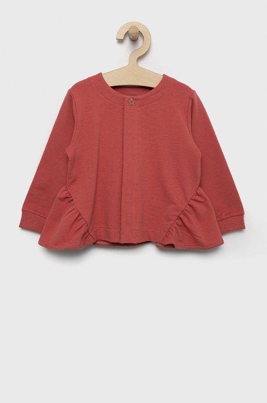 United Colors of Benetton bluza copii uni roz 3QW0A500C.W