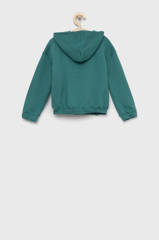 Dětská bavlněná mikina United Colors of Benetton 3QLAC500Y.G zelená AW22