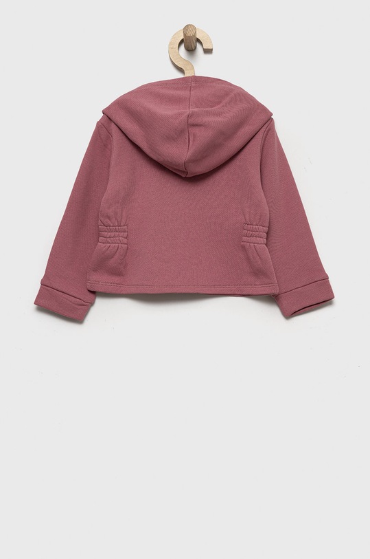 Dziewczynka United Colors of Benetton bluza bawełniana dziecięca 3QLAG500X.P fioletowy