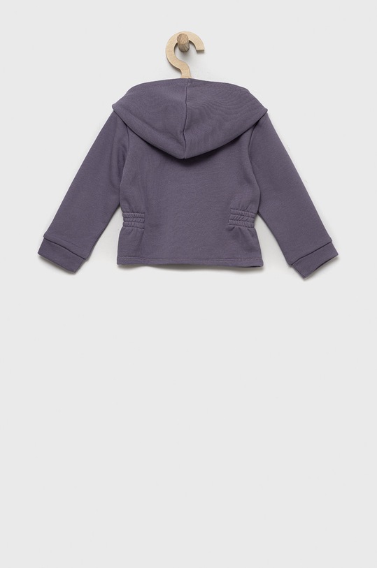 United Colors of Benetton bluza bawełniana dziecięca 3QLAG500X.P fioletowy AW22