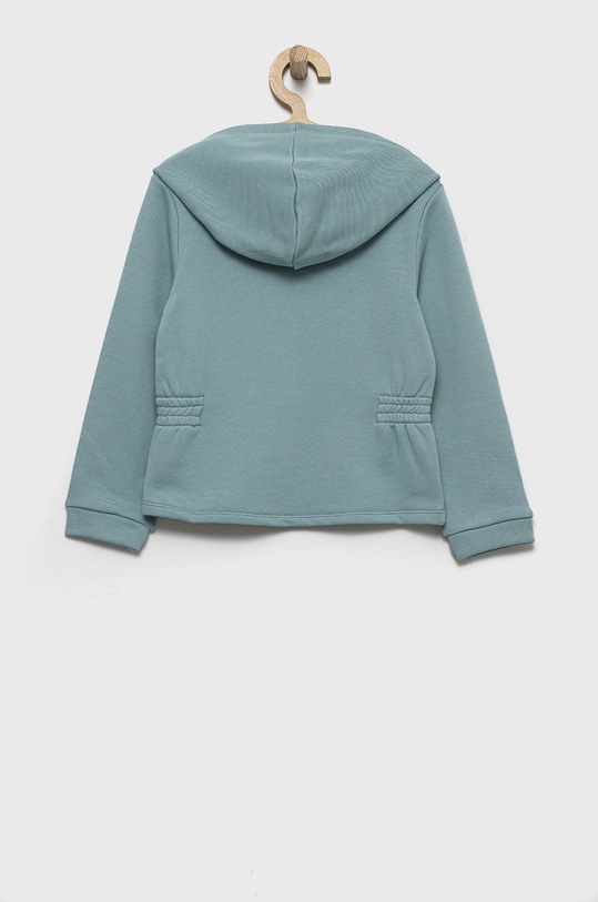 Dziewczynka United Colors of Benetton bluza bawełniana dziecięca 3QLAG500X.P niebieski