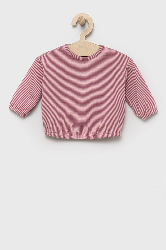 United Colors of Benetton bluza copii cu modele roz 3ETVA1013.W