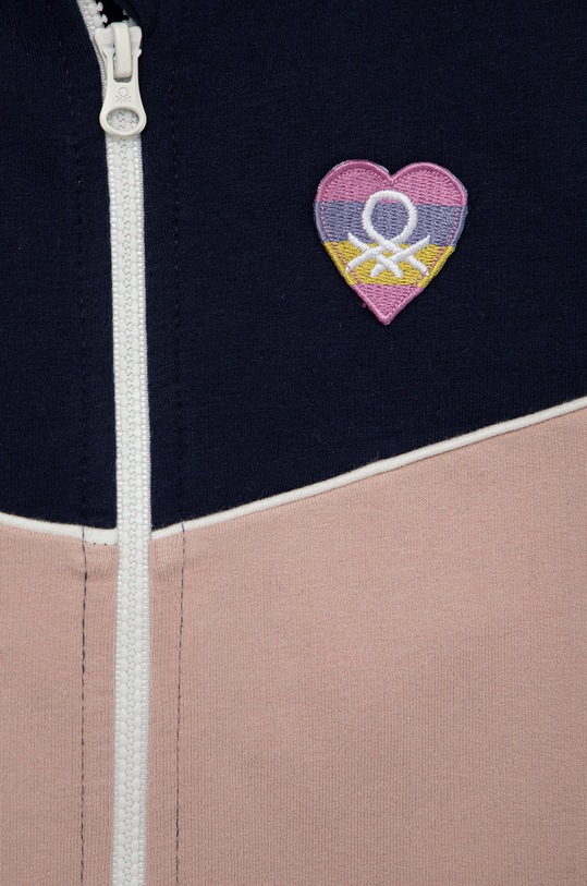 Dziewczynka United Colors of Benetton bluza dziecięca 3GNSG501M.P granatowy