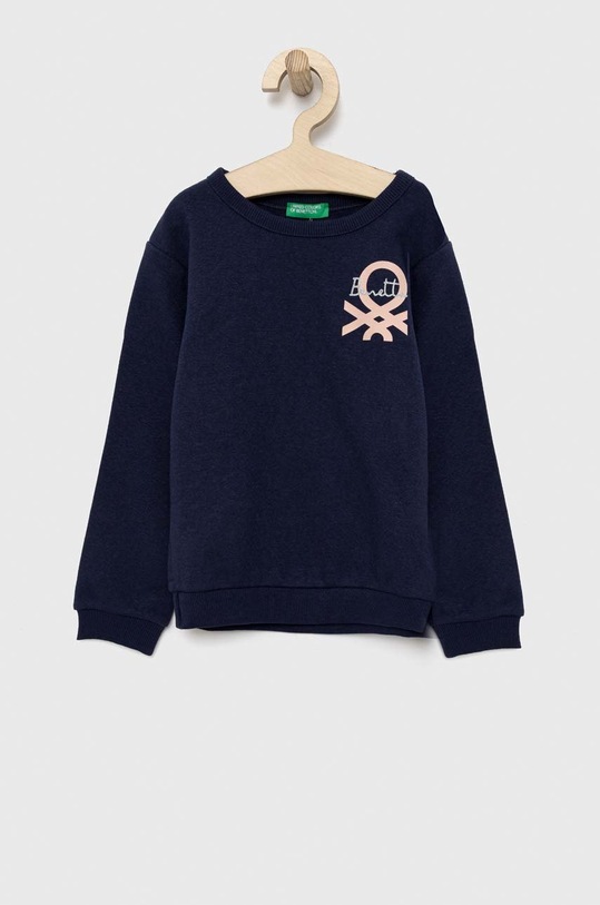 United Colors of Benetton bluza dziecięca pozostałe granatowy 35TMG105T.P