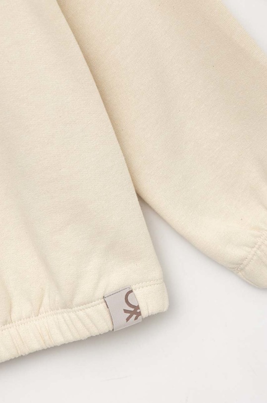 DÍVKA Dětská mikina United Colors of Benetton 30HFG106H.P béžová
