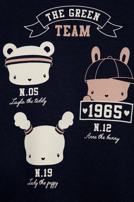 Dziewczynka United Colors of Benetton bluza dziecięca 35TMG105Z.P granatowy