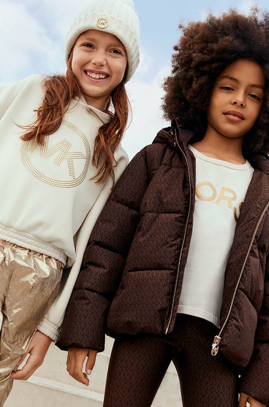Michael Kors bluza dziecięca beżowy R15135.156