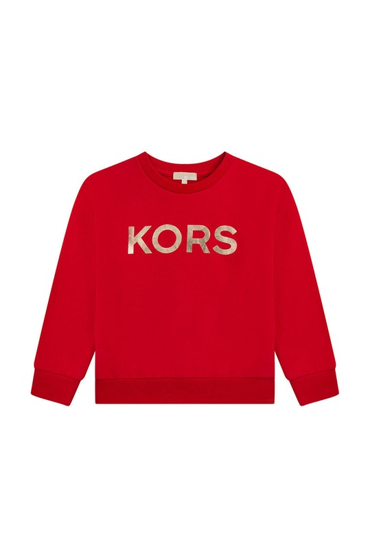 Michael Kors bluza bawełniana dziecięca nadruk czerwony R15136.156