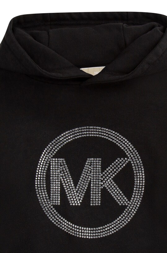 Dziewczynka Michael Kors bluza bawełniana dziecięca R15140.114.150 czarny