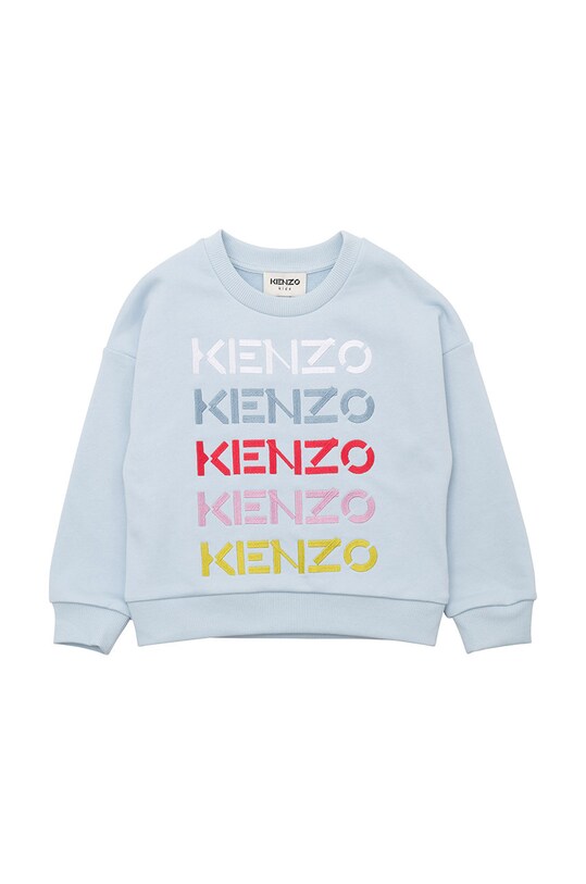 Kenzo Kids bluza bawełniana dziecięca aplikacja niebieski K15566.116.149