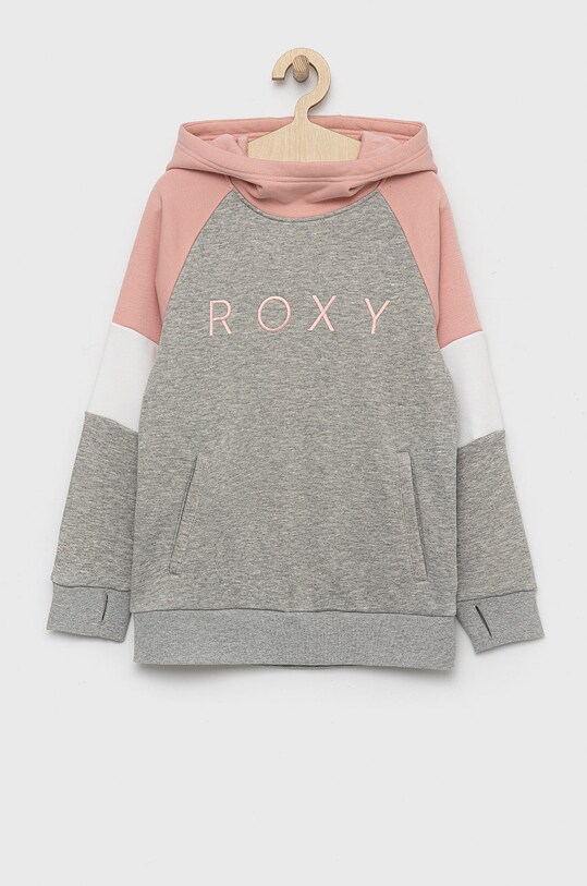 Roxy bluza dziecięca z elastanem szary ERGFT03733