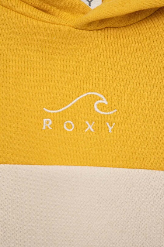 DÍVKA Dětská mikina Roxy ERGFT03761 žlutá
