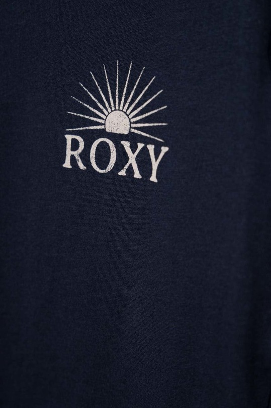 Dziewczynka Roxy bluza bawełniana dziecięca ERGZT03920 granatowy