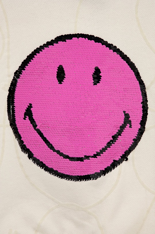 Dětská bavlněná mikina Desigual 22WGSK15 bílá