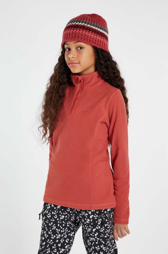 Protest bluza dziecięca bez kaptura czerwony 3910300