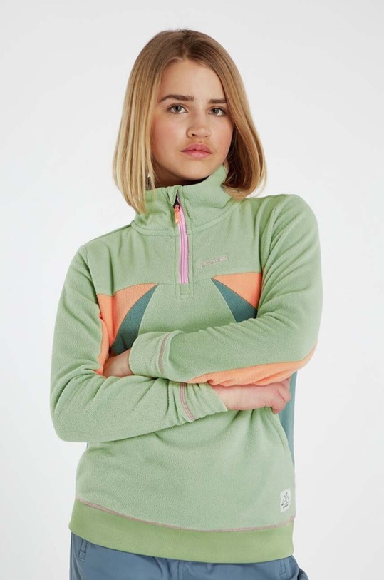 Detská mikina Protest bez kapucne zelená 3910922