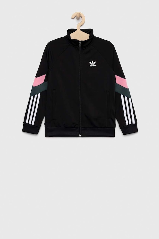 Otroška mikica adidas Originals Našitek črna HL6889