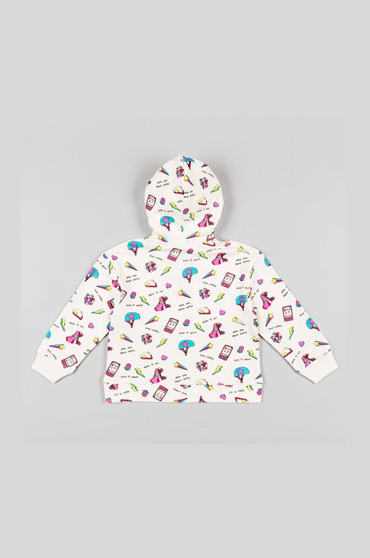 zippy bluza bawełniana dziecięca 226.6902ZT biały AW22